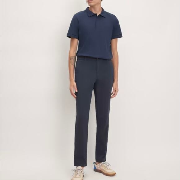 NEW Everlane Men's Uniform Navy The Performance Slim Fit Chino Pant - Picture 1 of 15